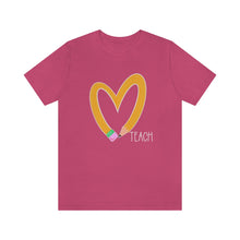 Load image into Gallery viewer, Pencil Heart Teach
