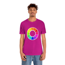 Load image into Gallery viewer, Color Wheel: Unisex Jersey Short Sleeve Tee
