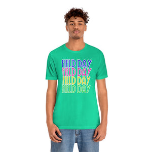 Field Day x4! Unisex Jersey Short Sleeve Tee