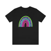 Load image into Gallery viewer, Neon Rainbow: Unisex Jersey Short Sleeve Tee
