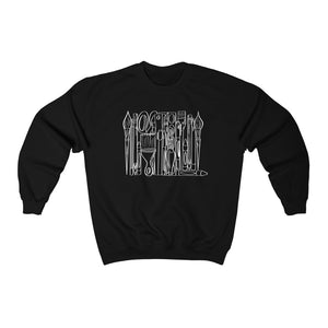 Art Supplies; Unisex Heavy Blend™ Crewneck Sweatshirt