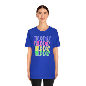 Field Day x4! Unisex Jersey Short Sleeve Tee
