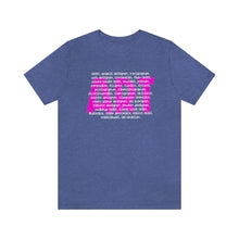 Load image into Gallery viewer, Art Career Pink Unisex Jersey Short Sleeve Tee
