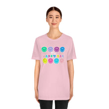 Load image into Gallery viewer, Oh, Happy Day Smiles! Unisex Jersey Short Sleeve Tee

