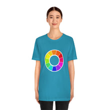 Load image into Gallery viewer, Color Wheel: Unisex Jersey Short Sleeve Tee
