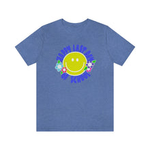 Load image into Gallery viewer, Happy Last Day of School Smilie! Unisex Jersey Short Sleeve Tee
