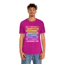 Load image into Gallery viewer, Mantra Pencils: Unisex Jersey Short Sleeve Tee
