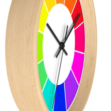 Load image into Gallery viewer, Color Wheel: Wall clock
