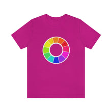 Load image into Gallery viewer, Color Wheel: Unisex Jersey Short Sleeve Tee
