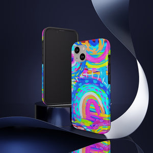 Blue Rainbow Phone Case