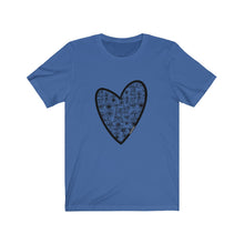 Load image into Gallery viewer, Camera Heart: Unisex Jersey Short Sleeve Tee
