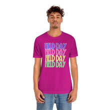 Load image into Gallery viewer, Field Day x4! Unisex Jersey Short Sleeve Tee
