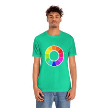 Load image into Gallery viewer, Color Wheel: Unisex Jersey Short Sleeve Tee
