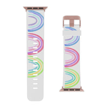 Load image into Gallery viewer, Watercolor Rainbow Watch Band for Apple Watch
