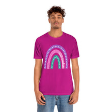 Load image into Gallery viewer, Art Teacher Rainbow: Unisex Jersey Short Sleeve Tee
