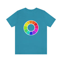 Load image into Gallery viewer, Color Wheel: Unisex Jersey Short Sleeve Tee
