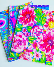 Load image into Gallery viewer, Floral Spiral Notebook
