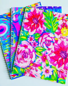 Floral Spiral Notebook