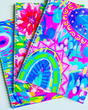 Load image into Gallery viewer, Bright Rainbow Spiral Notebook
