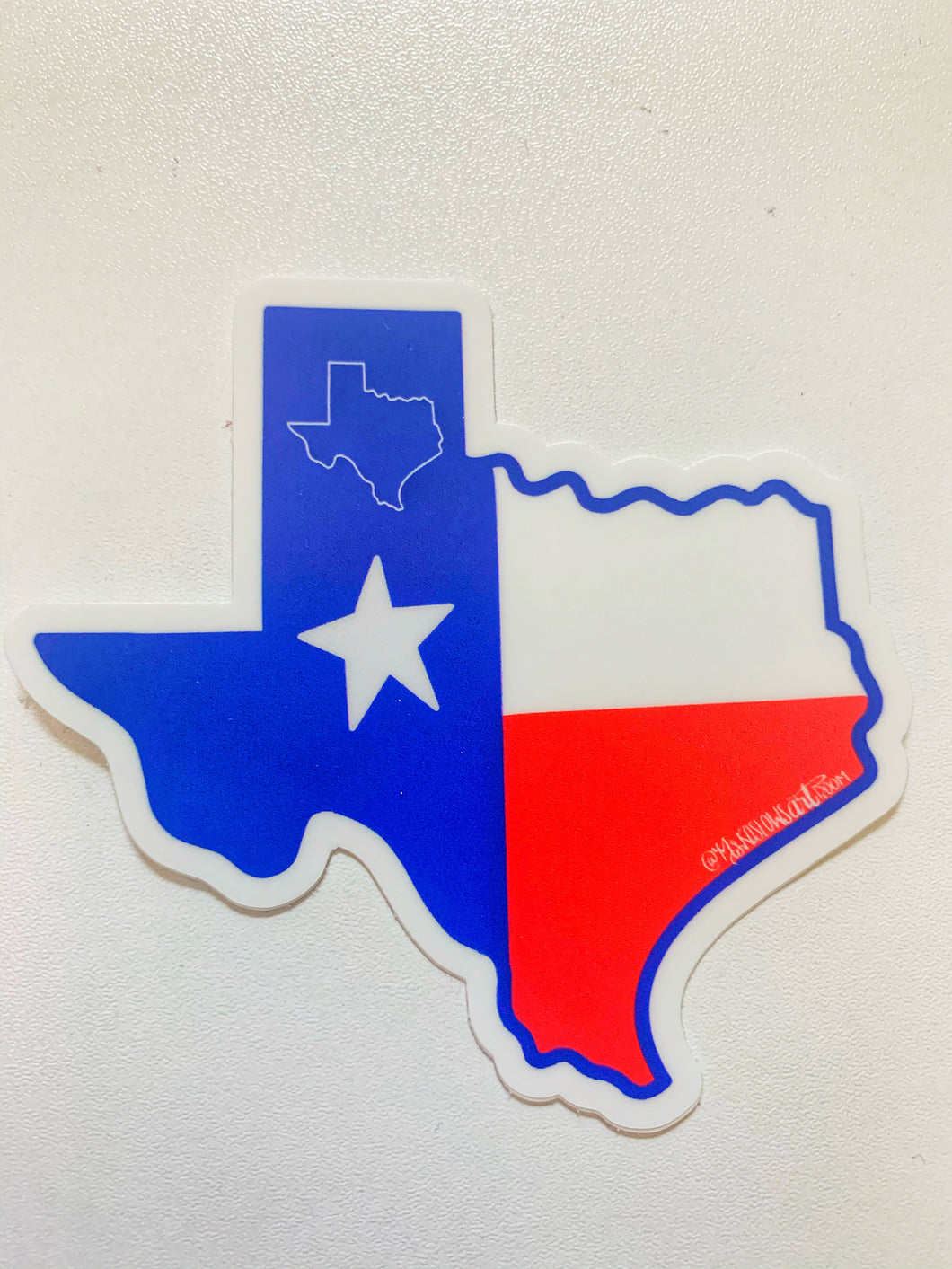 Greyson's Texas Sticker