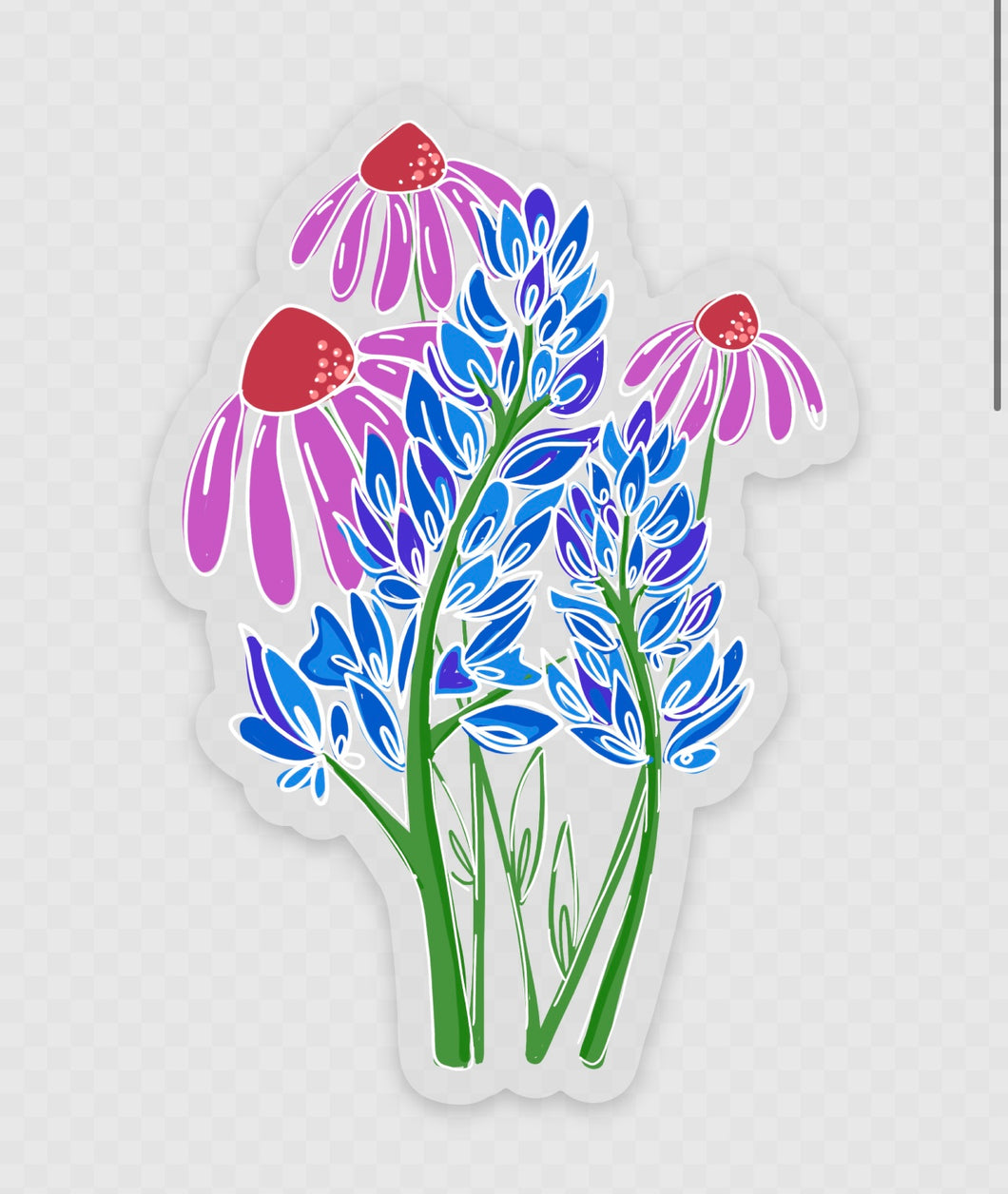 Texas Wildflowers: Blue Bonnets