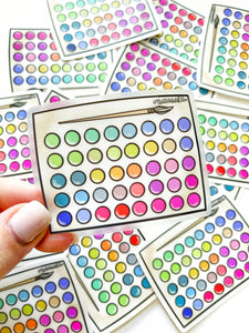 Watercolor Paint Palette