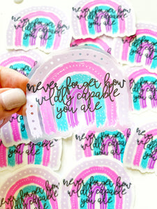 Rainbow Quote