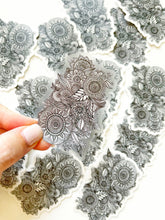 Load image into Gallery viewer, Black Zentangle Patterns
