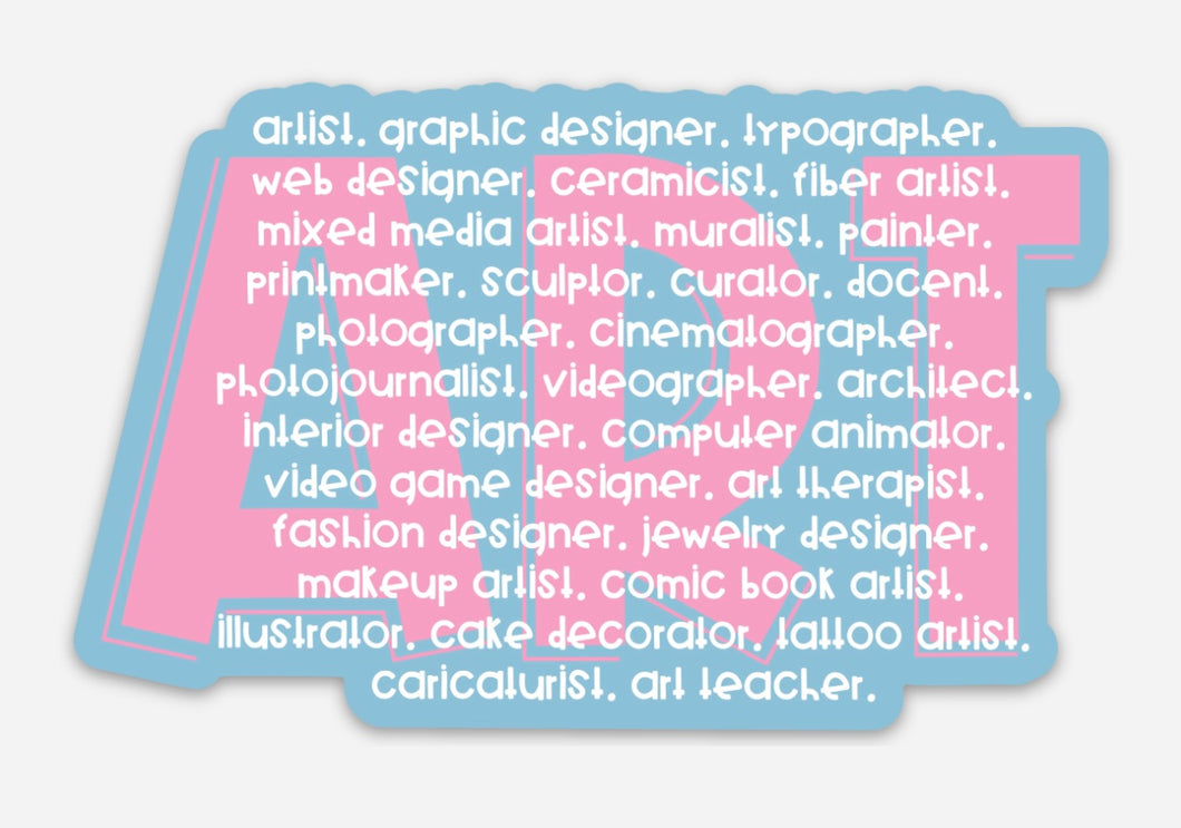 ART Career Sticker