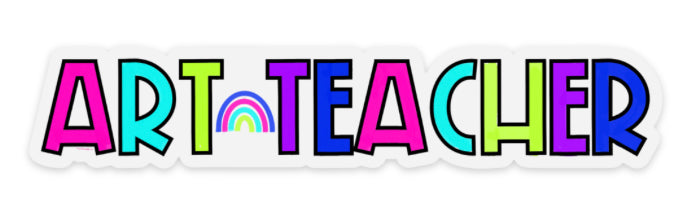 Art Teacher Rainbow