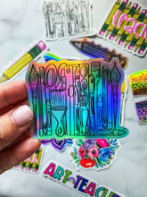 Load image into Gallery viewer, Art Supply Holographic Sticker
