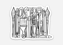 Load image into Gallery viewer, Black and White Art Supplies
