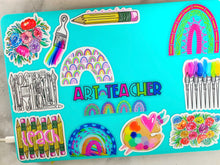 Load image into Gallery viewer, Colorful Art Paint Brushes
