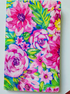 Floral Notebook: Dot Grid