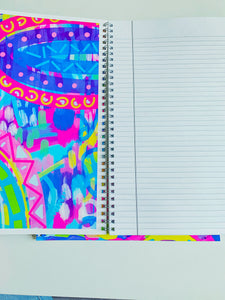 Bright Rainbow Spiral Notebook