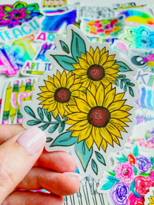 Large Sunflowers