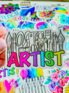 ARTISTS (Colorful) with B&W Art Supplies