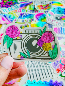 Camera Florals