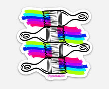 Load image into Gallery viewer, Rainbow Brush x4
