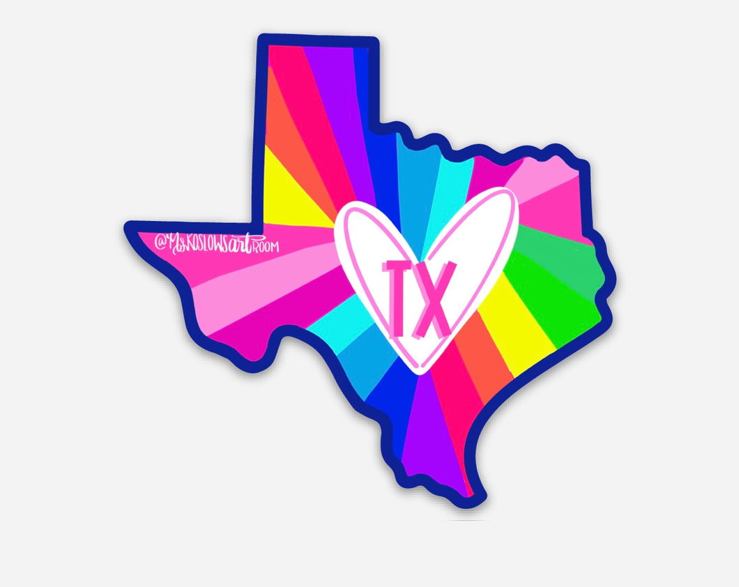 TX Colorful Heart