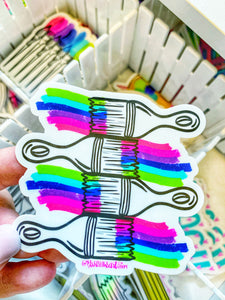 Rainbow Brush x4