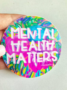 My Mental Health Matters to God | Christian Stickers