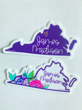 Load image into Gallery viewer, Floral VA James Madison
