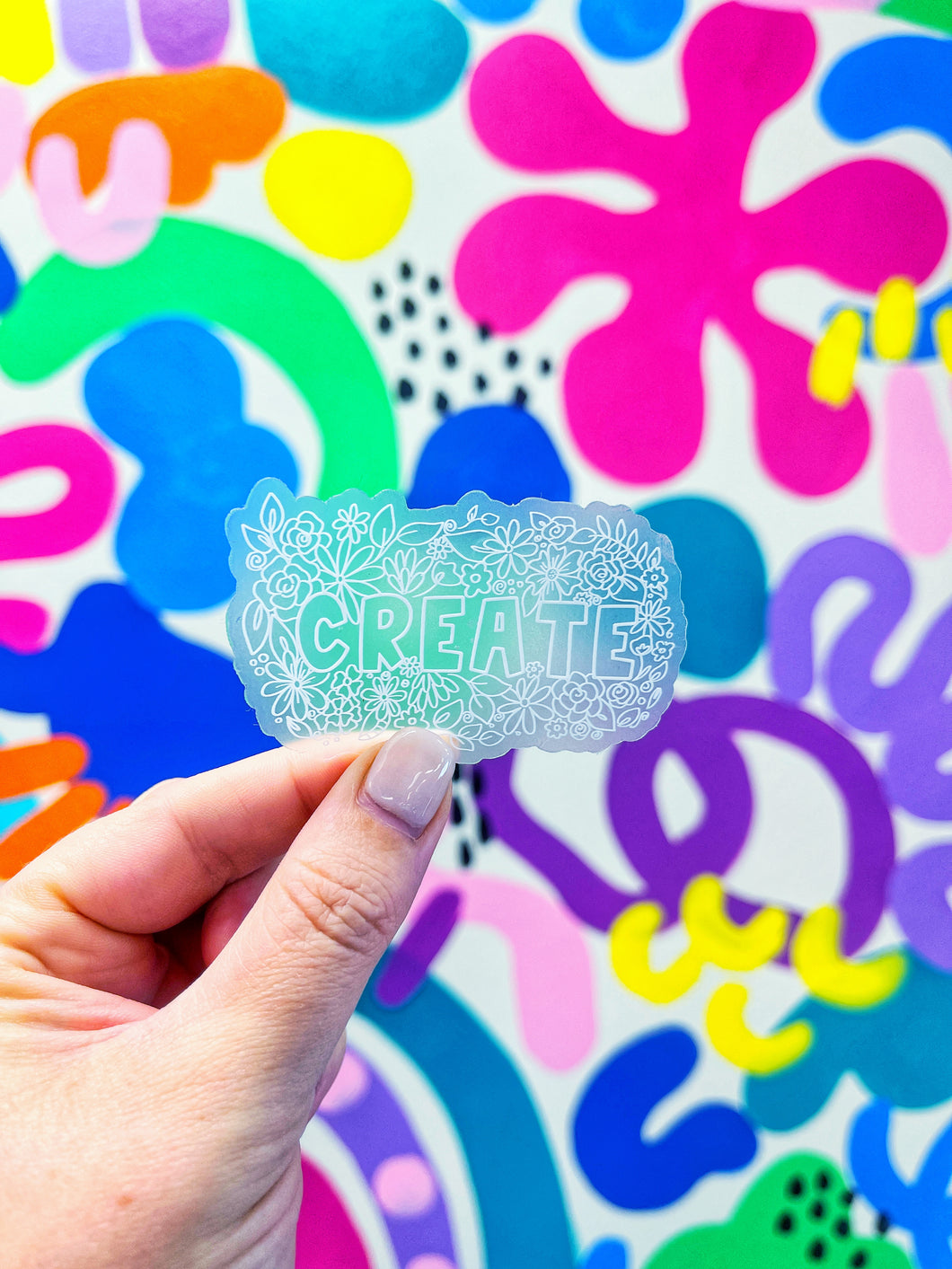 Create Floral Clear Design