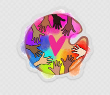 Load image into Gallery viewer, Clear Hands Paint Palette
