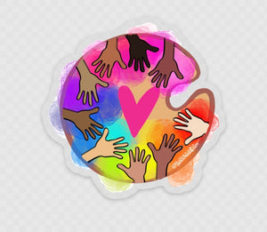 Clear Hands Paint Palette