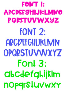 Personalized NAME Stickers