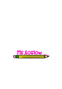 Personalized NAME Stickers