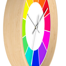 Load image into Gallery viewer, Color Wheel: Wall clock
