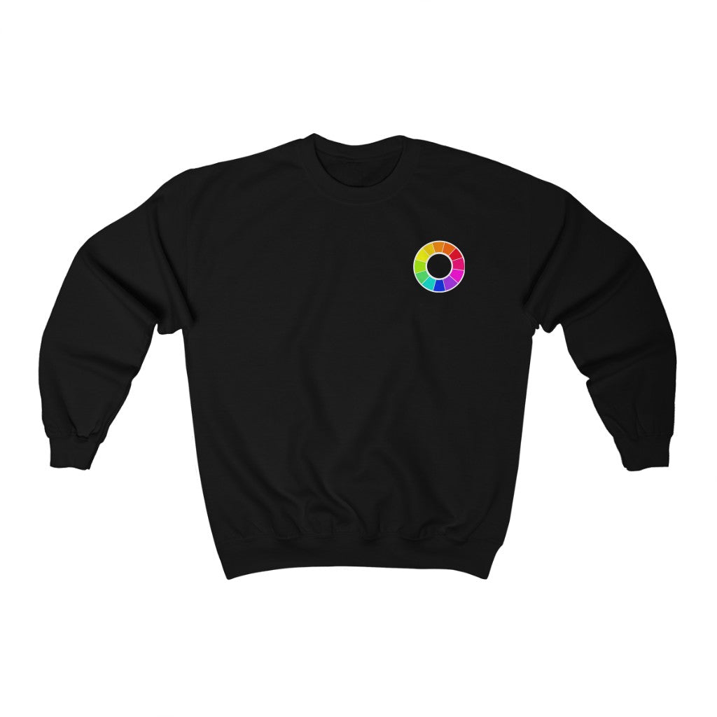 Color Wheel: Unisex Heavy Blend™ Crewneck Sweatshirt